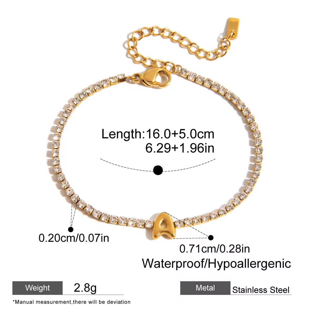 Cherished Initial Bracelet