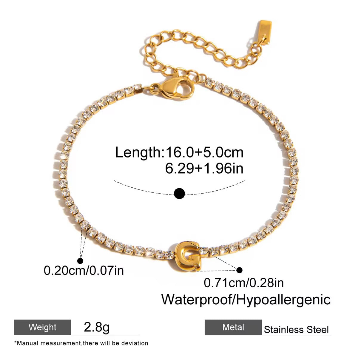 Cherished Initial Bracelet
