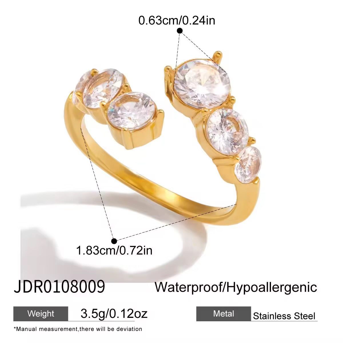 Bethany Adjustable Ring