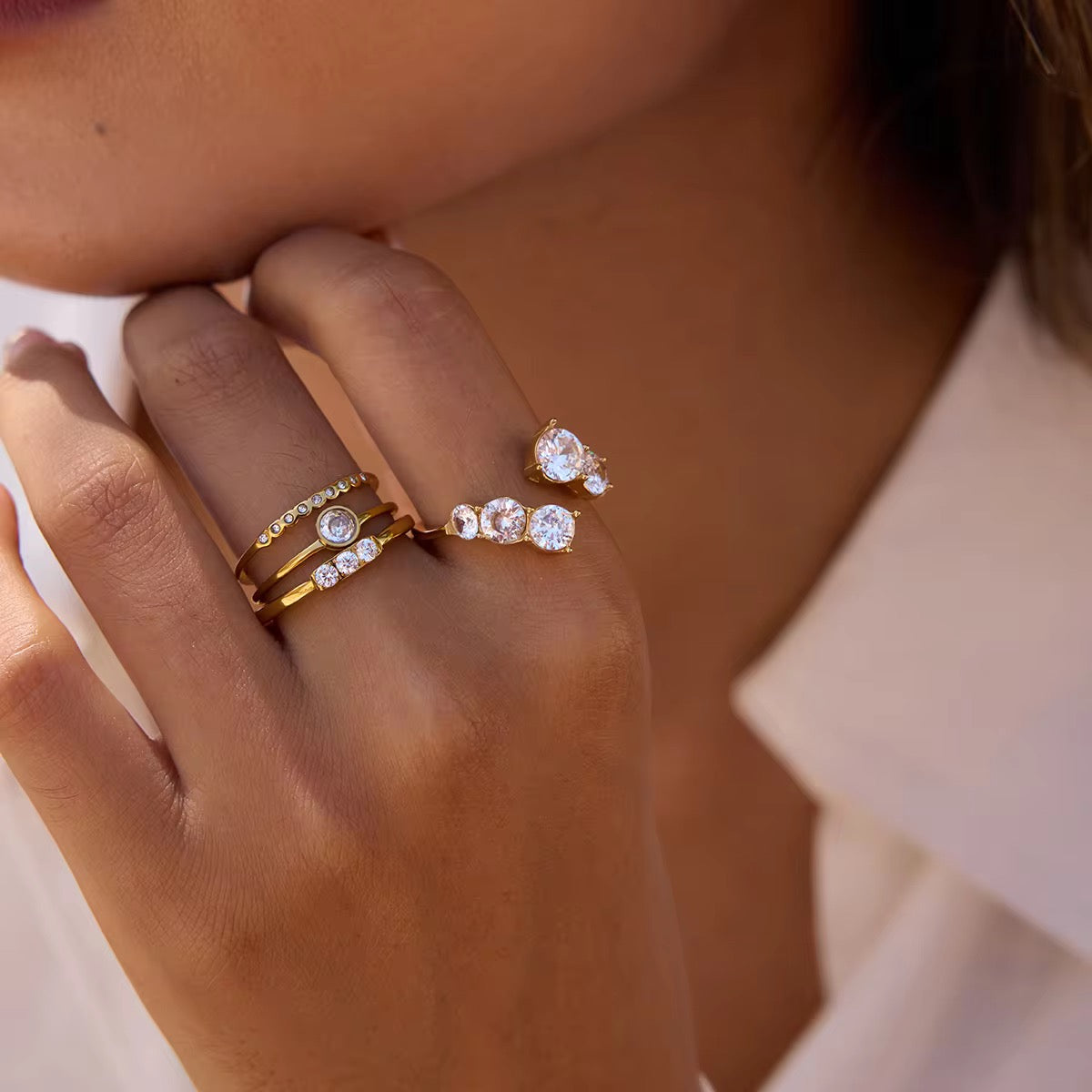 Bethany Adjustable Ring