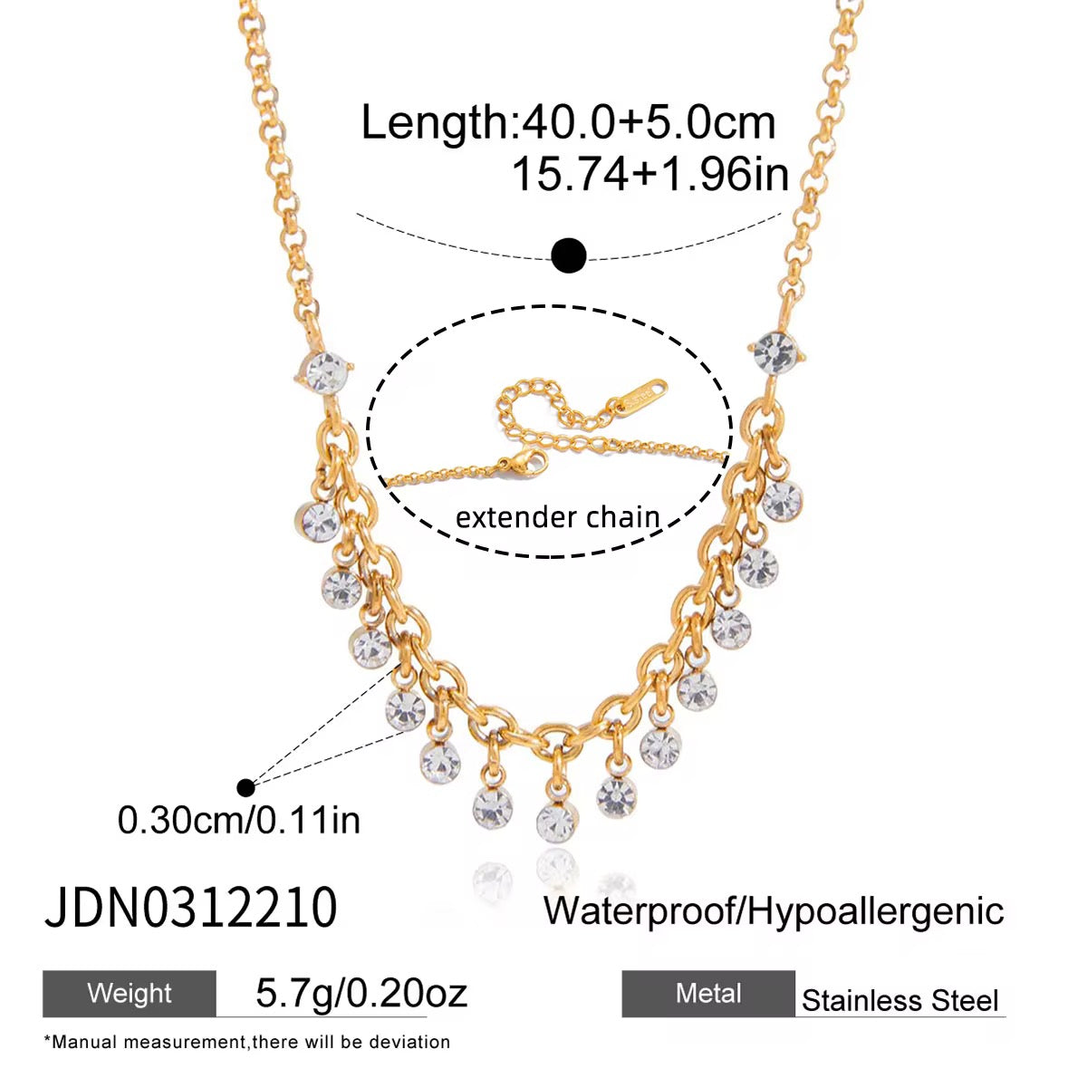 Sapphira Neckpiece