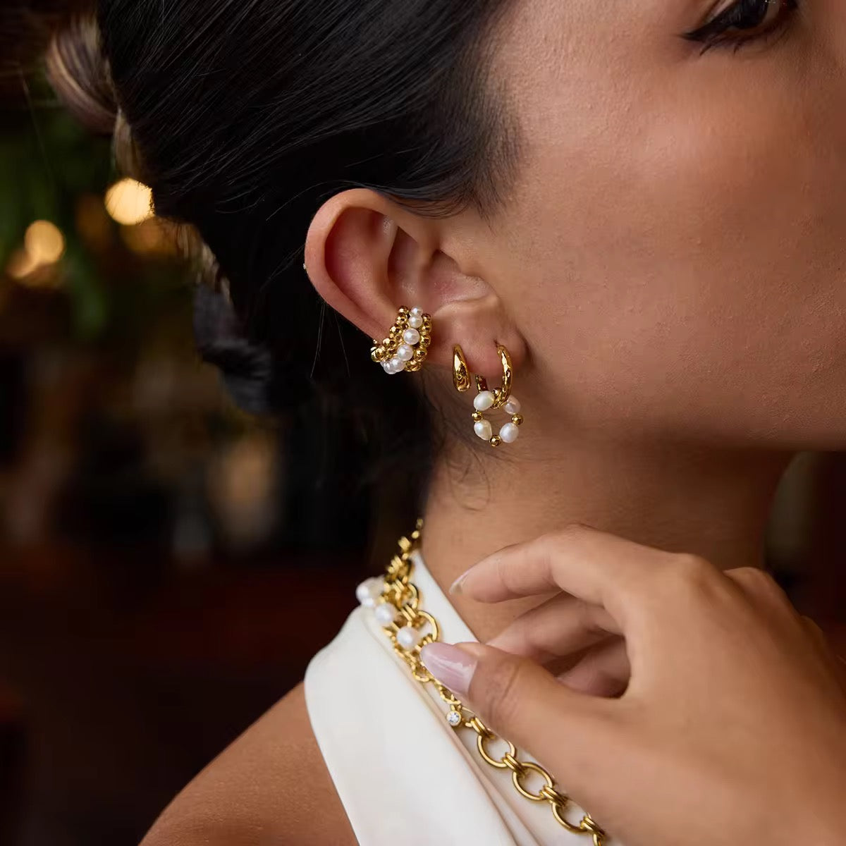 PearlaDrop Earrings