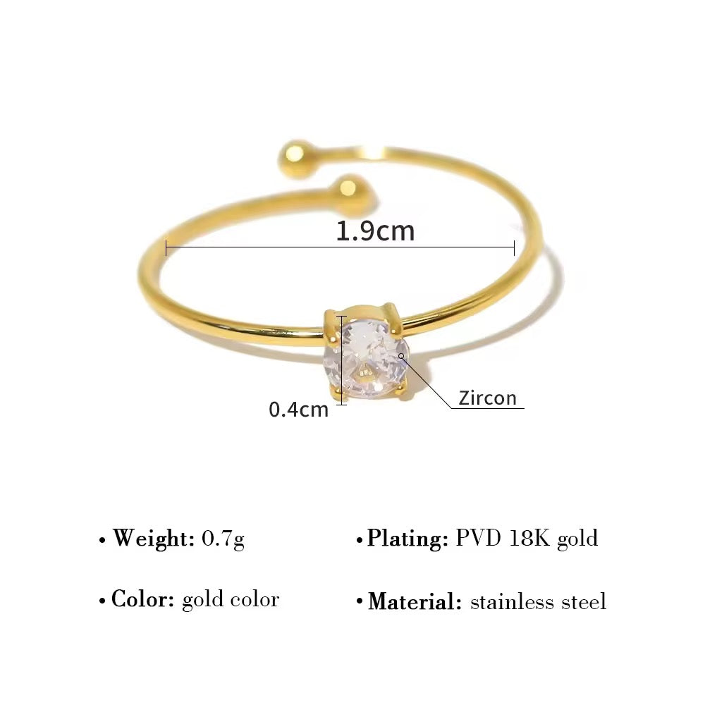 Miya Minimal Adjustable Ring