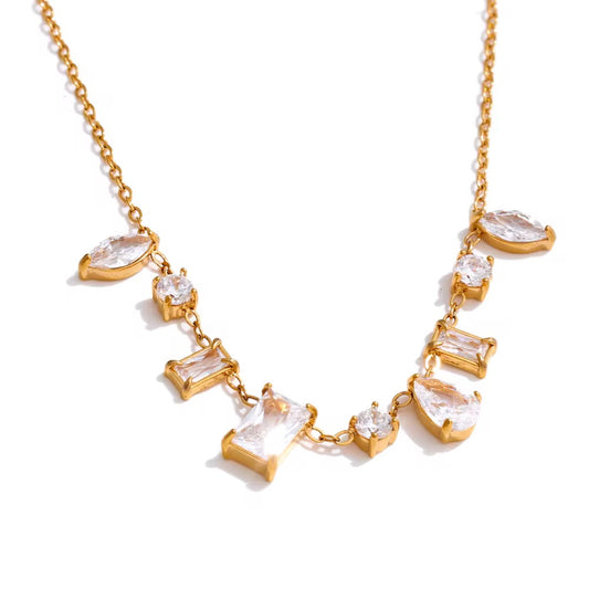 Aurilei Neckpiece - White