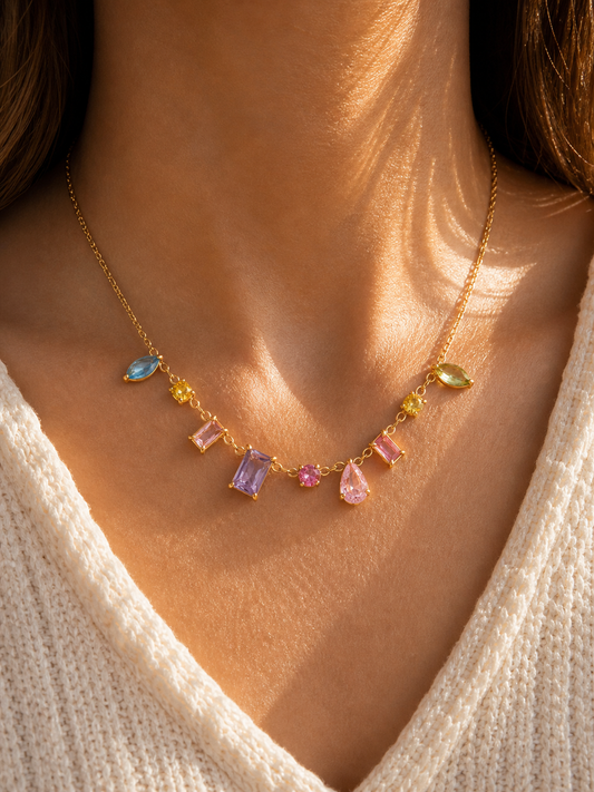 Aurilei Neckpiece - Multicoloured