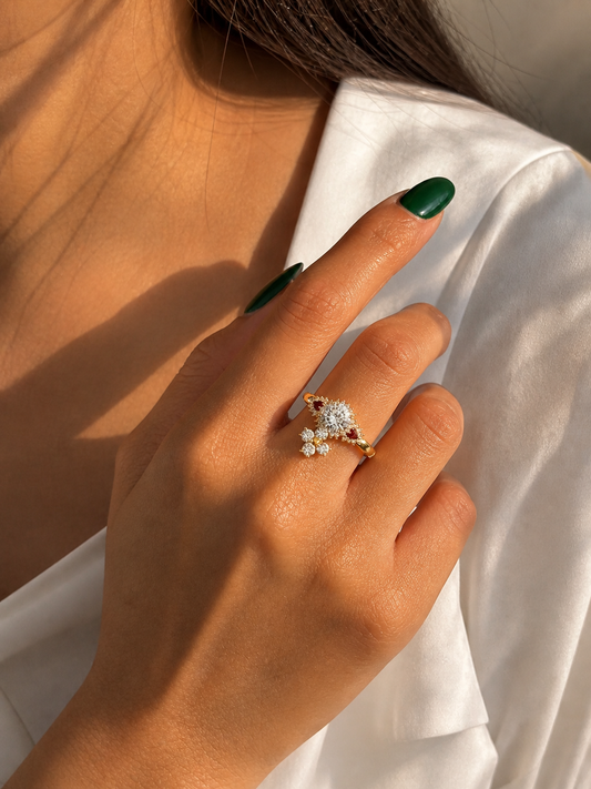 Evelina Adjustable Ring