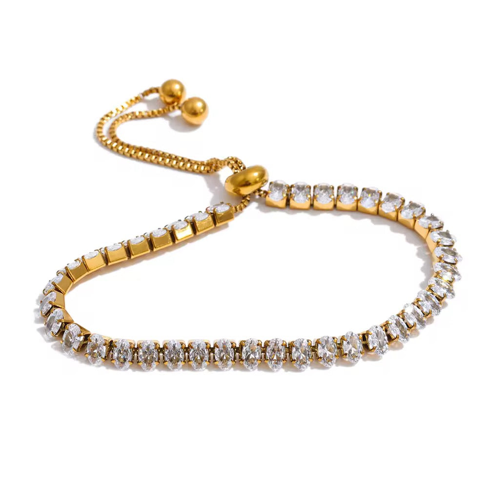 Adjustable Tennis Bracelet