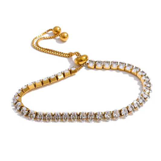 Adjustable Tennis Bracelet