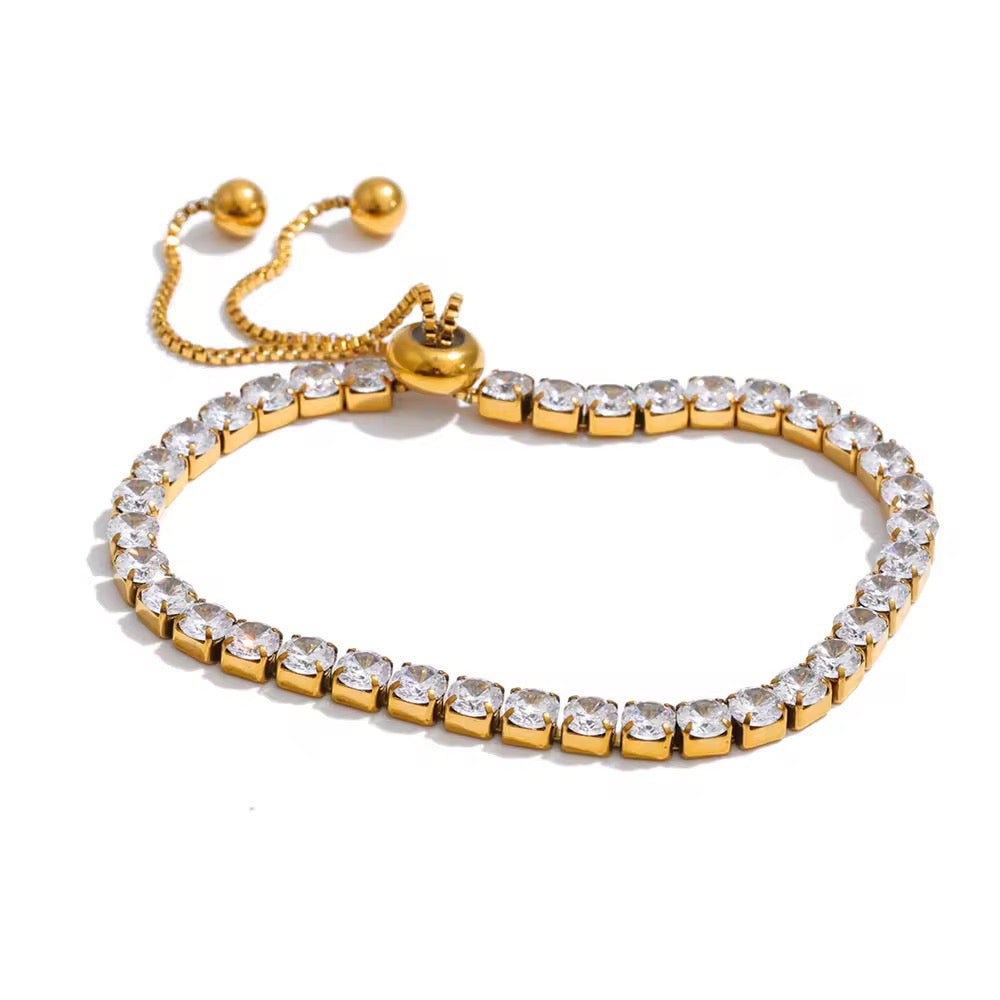 Adjustable Tennis Bracelet
