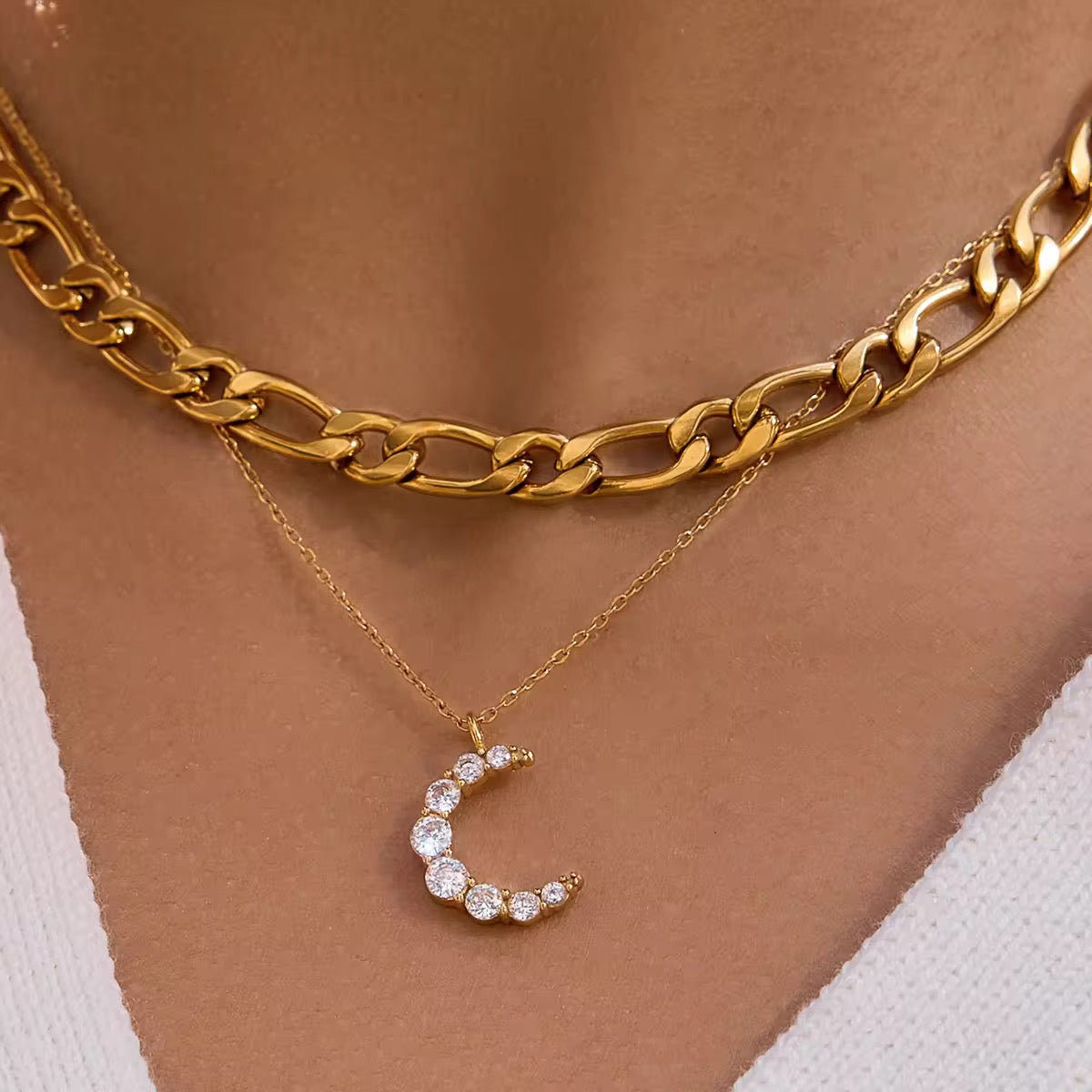 Moonlit Neckpiece