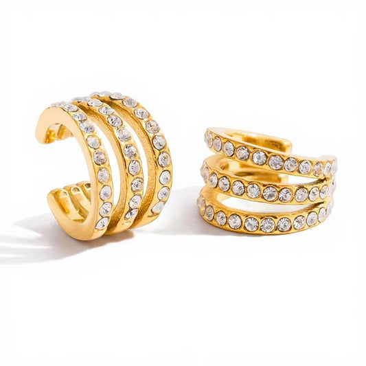 Triple Luxe Ear Cuff