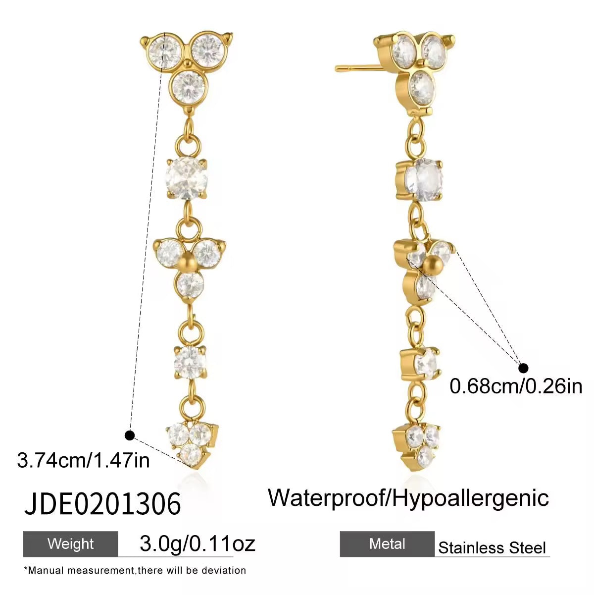 Elysian Petal Earrings