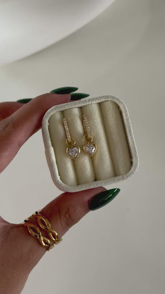 Mini Love Drop Earrings