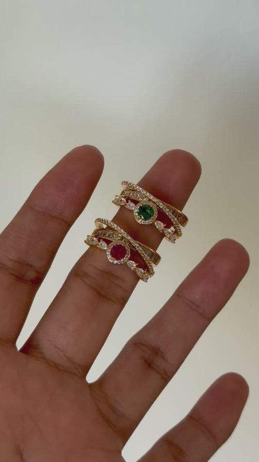 Etheree Adjustable Ring